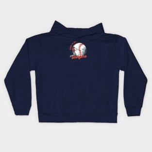 Born to Hit Dingers - Baseball Design Kids Hoodie